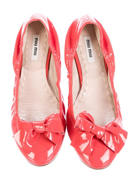 miu miu ballerina crystal|Miu Miu Ballet Flats .